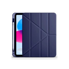 Newface Ipad 2022 10.9 (10.nesil) Kılıf Kalemlikli Mars Tablet Kılıfı - Lacivert