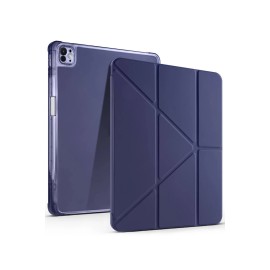 Newface iPad Air 13 (2024) Kılıf Kalemlikli Mars Tablet Kılıfı - Lacivert