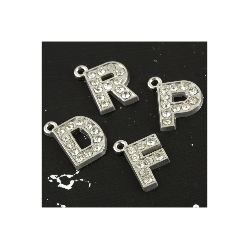 Harf Kolye Ucu 1,5 cm-D