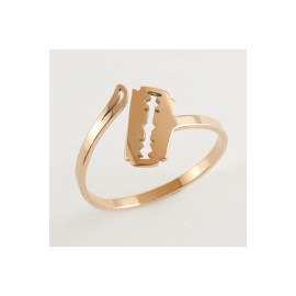 Jilet Lüks Çelik Yüzük-Bronz