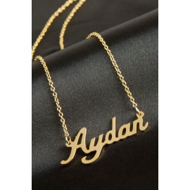 Aydan isimli kolye -Sarı