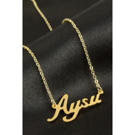 Aysu isimli kolye -Sarı