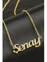 Şenay isimli kolye -Sarı