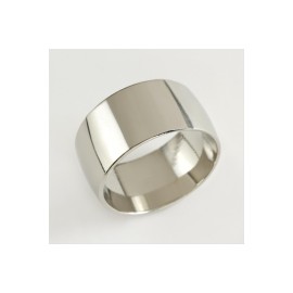 Alyans Yüzük 12 mm-Gümüş Rengi