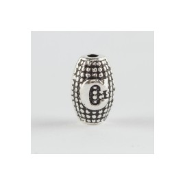 8 mm Arpa Kesim Metal Harf  metal tesbih harfi -C