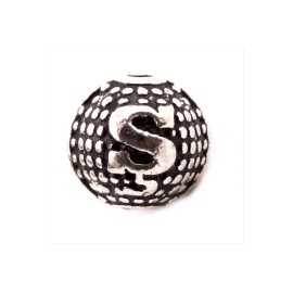 8 mm Metal Harf  metal tesbih harfi -Ş