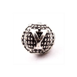 8 mm Metal Harf  metal tesbih harfi -Y