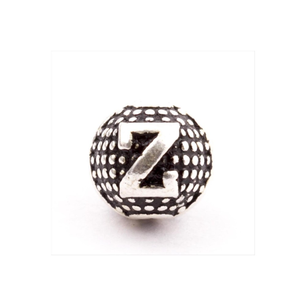 8 mm Metal Harf  metal tesbih harfi -Z