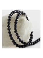 Lacivert Yıldız Taşı Parlak 6 mm-Lacivert