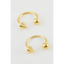 Septum Çelik Piercing 2 Adet-Sarı