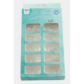Misyul Küt Takma Tırnak 100 Adet-Şeffaf
