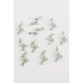 Filamingo Kolye Ucu Aparatı 1 Adet-Gümüş Rengi