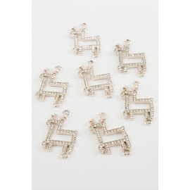 Geyik Taşlı Bileklik Aparatı 1 Adet-Roz