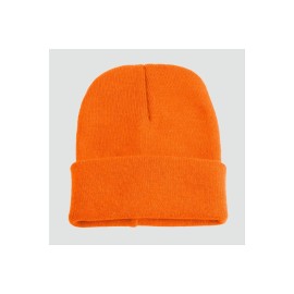 Çift Kat 1 nci kalite renkli bere  Toptan Bere Eldiven -Kiremit