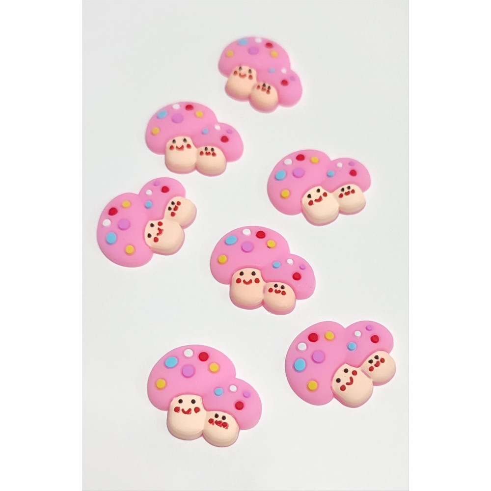 Anne Çocuk Silikonlu Figür 1 Adet-Pembe