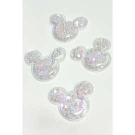 Ayıcık Şeffef Figür 1 Adet-Beyaz