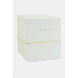 12 Delikli Acc Küpe Kartı-Beyaz