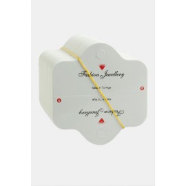 Elmas Kolye Kartı 200 Adet-Beyaz