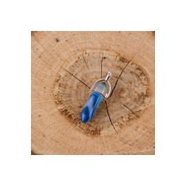 Akik Point Kolye Ucu-Mavi