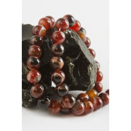 Akik Taşı 10 mm-Kahverengi