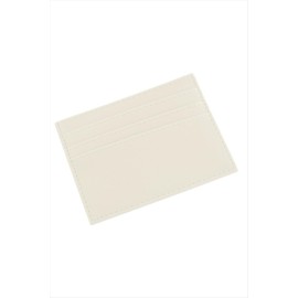 Kartlık Deri Cüzdan-Krem