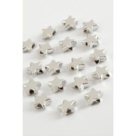 0,8 mm Yıldız Ara Aparat 1 Adet-Gümüş Rengi