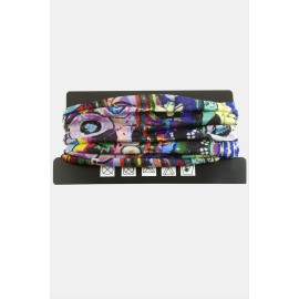 Çiçek Baff Boyunluk-Renkli