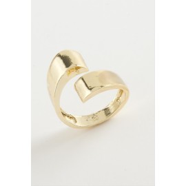 Oval Metal Yüzük-Gümüş Rengi