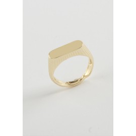 İsim Yazılabilir Metal Yüzük-Sarı