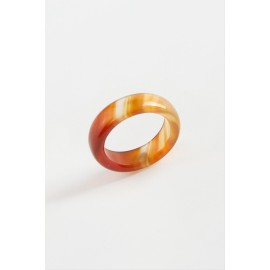 Akik Doğaltaş Yüzük-Kahverengi