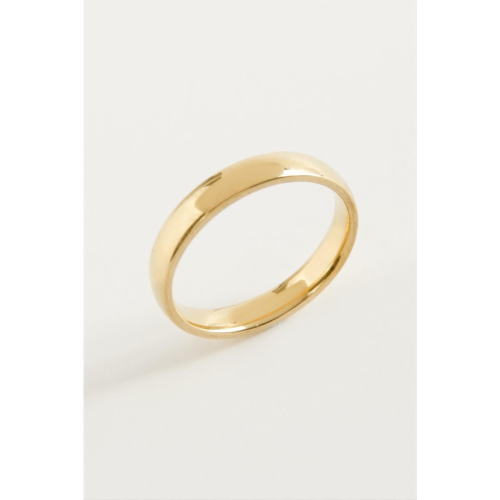 Çelik Alyans Yüzük 4 mm-18