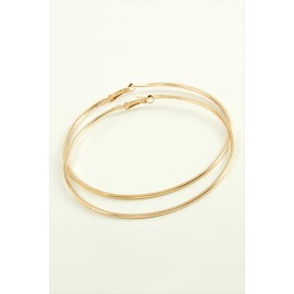 Ezme Metal Halka Küpe 8-9-10 cm-10 cm