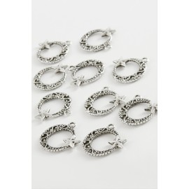 AY Yıldız Tesbih Aparatı 50 Gram-Gümüş Rengi