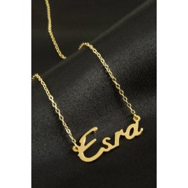 Esra isimli kolye -Sarı