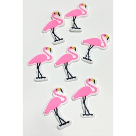 Flamingo Silikonlu Figür 1 Adet-Pembe