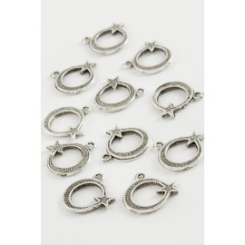 Ay Yıldız Tesbih Aparatı 50 Gram-Gümüş Rengi