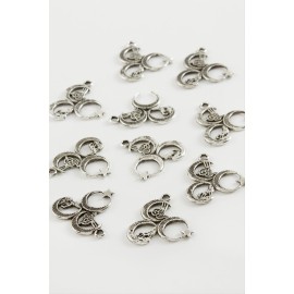 Hilal Tesbih Püskül Aparatı 50 Gram-Gümüş Rengi