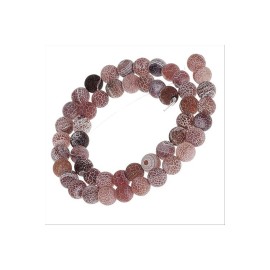 Akik Taşı Mat 8 mm-Renkli