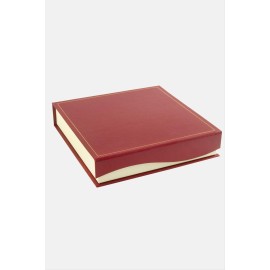 Büyük Lüx Set Kolye Kutusu-Bordo