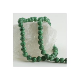 8 mm Fasetli Kesim Ceyt Taşı-Yeşil