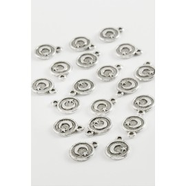 Ay Yıldız Tesbih Püskül Aparatı 50 Gram-Gümüş Rengi