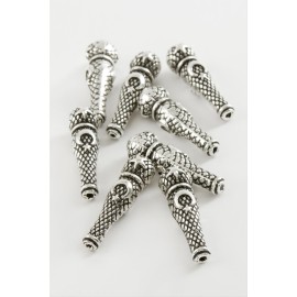 Ay Yıldız Tesbih İmame Aparatı 50 Gram-Gümüş Rengi