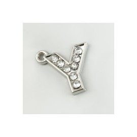 Harf Kolye Ucu 1,5 cm-Y