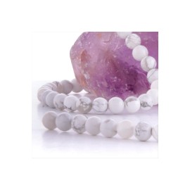 8 mm Havlit Taşı-Beyaz