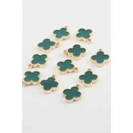 Çiçek Kolye Ucu Aparatı 1 Adet-Yeşil