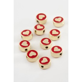 Kalp Mineli Aparat 1 Adet-Kırmızı