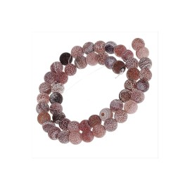 Akik Taşı Mat 8 mm-Renkli