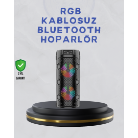 Bluetooth 5.0 Destekli Yüksek Ses Kaliteli Hoparlör