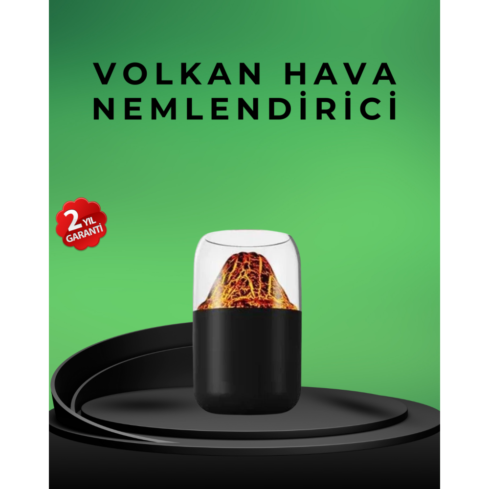 Şık Tasarımlı Aromaterapi ve Nemlendirici Cihaz