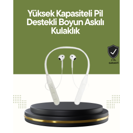 Spor ve Günlük Kullanım İçin 100 Saatlik Kablosuz Kulaklık